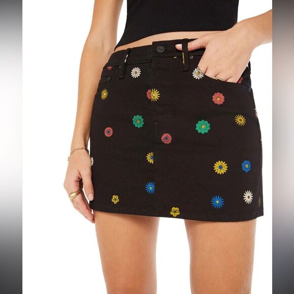 MOTHER The Insider High Rise Ankle Jeans in Fresh As A Daisy Size 26 - Picture 2 of 9